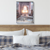 ノーフォーク南機関車#3288 キャンバスプリント (インサイチュ (寝室))