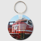 ノーフォーク南部鉄道911ディーゼル機関車 キーホルダー (正面)