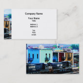 ノーフォーク南部8324および8676機関車 名刺 (正面/裏面)