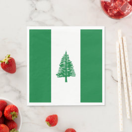 ノーフォーク島の旗 スタンダードランチョンナプキン