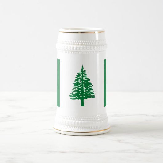 ノーフォーク島の旗 ビールジョッキ (中央)
