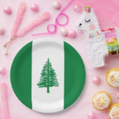 ノーフォーク島の旗 ペーパープレート (パーティー)