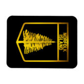 ノーフォーク島エンブレム マグネット (横)