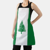 ノーフォーク島国旗 エプロン (インサイチュ)