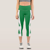 ノーフォーク島国旗 カプリレギンス (正面)