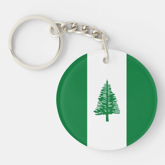 ノーフォーク島国旗 キーホルダー (正面)