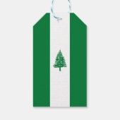 ノーフォーク島国旗 ギフトタグ (裏面)