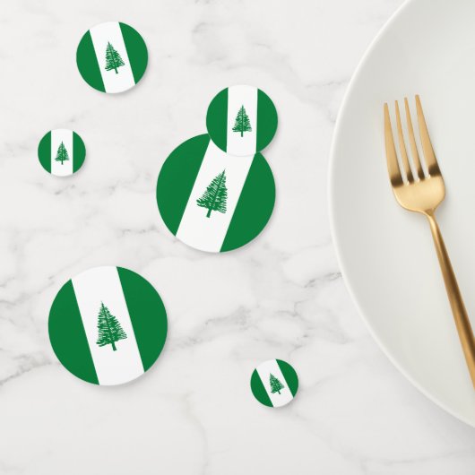 ノーフォーク島国旗 コンフェッティ (グループ)