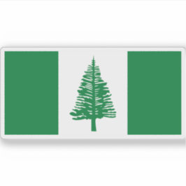 ノーフォーク島国旗 シール