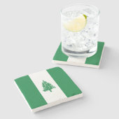 ノーフォーク島国旗 ストーンコースター (横)