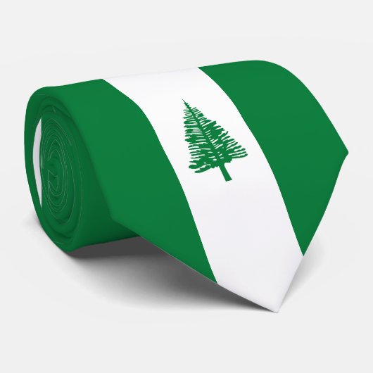 ノーフォーク島国旗 ネクタイ (ロール)