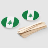 ノーフォーク島国旗 ハンドファン (組立なし)