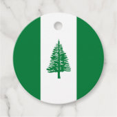 ノーフォーク島国旗 フェイバータグ (正面)