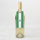 ノーフォーク島国旗 ボトルネックタグ (ボトル)