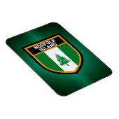 ノーフォーク島国旗 マグネット (右側)