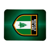 ノーフォーク島国旗 マグネット (横)