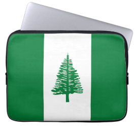 ノーフォーク島国旗 ラップトップスリーブ