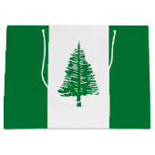 ノーフォーク島国旗 ラージペーパーバッグ (正面)