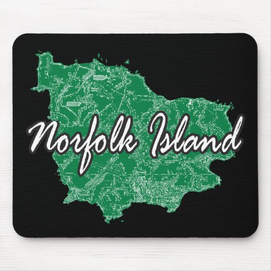 ノーフォーク島 マウスパッド (正面)