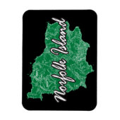 ノーフォーク島 マグネット (縦)