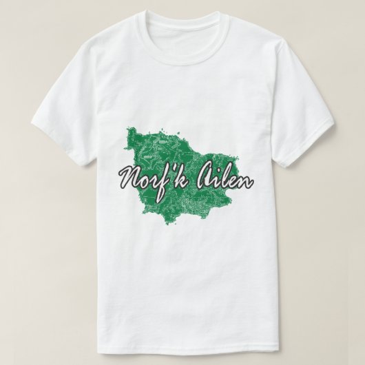 ノーフォーク島 Tシャツ (デザイン正面)