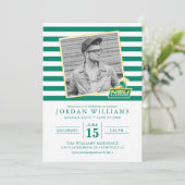 ノーフォーク州立大学のスパルタンが卒業 案内状 (スタンド正面)