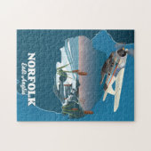 ノーフォーク東アンリアの地図 ジグソーパズル (横)