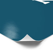 ノーフォーク東アンリアの地図 ポスター (コーナー)