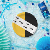 ノーフォーク紙プレート国旗 ペーパープレート (パーティー)