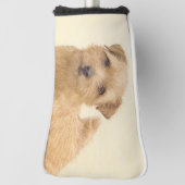 ノーフォーク絵画テリアのオリジナル- Dog Art ゴルフヘッドカバー (回転90)