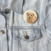 ノーフォーク絵画テリアのオリジナル- Dog Art 缶バッジ (インサイチュ)