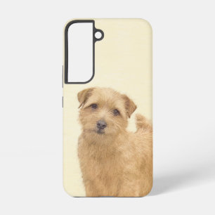 ノーフォーク絵画テリアのオリジナル- Dog Art Samsung Galaxy S22ケース