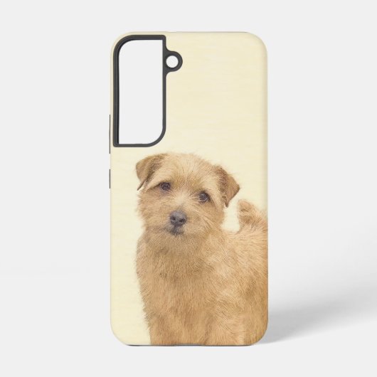 ノーフォーク絵画テリアのオリジナル- Dog Art Samsung Galaxyケース (裏面)