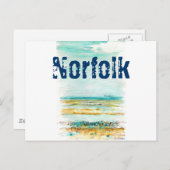 ノーフォーク葉書 ポストカード (正面/裏面)