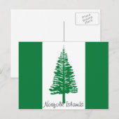 ノーフォーク諸島はがき ポストカード (正面/裏面)