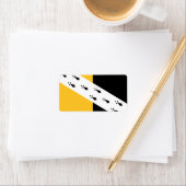 ノーフォーク郡旗、イングランドラベル ラベル (インサイチュ)