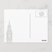 ノーフォーク、イングランド郵便はがき ポストカード (裏面)