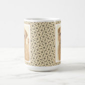 ノーフォーク·テ絵画リアーズ-オリジナル·ドッグ·アート コーヒーマグカップ (中央)