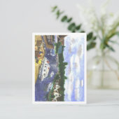 ノーフォーク・ブロードのフロックスム橋からの眺め ポストカード (スタンド正面)