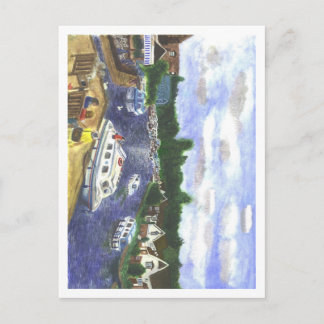 ノーフォーク・ブロードのフロックスム橋からの眺め ポストカード