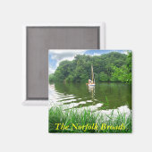 ノーフォーク・ブロードス マグネット (正面/裏面)