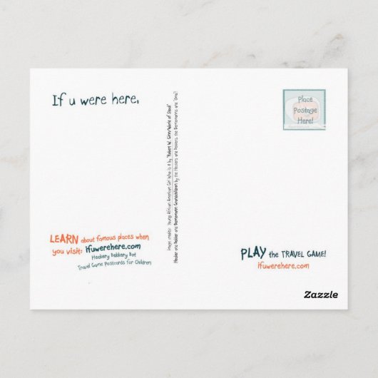 ノーフォーク、ヴァ!メルメイドオンツアー ポストカード (裏面)