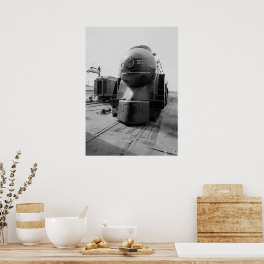 ノーフォーク・南部蒸気機関車611 ポスター (キッチン)