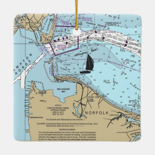 ノーフォークVAグラフ セラミックオーナメント (裏面)