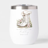 ノーブライドアローンブーツ女性のカーボーイハットカスタム (正面)