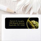 ノーブルイグアナ差出人住所ラベル ラベル (インサイチュ)