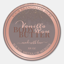 ノーブルグレー製品パッケージングラベルバラ金ゴールド