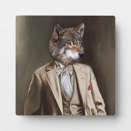 ノーブルダンディ獣 – Wolf フォトプラーク