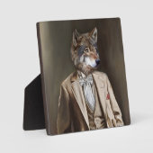 ノーブルダンディ獣 – Wolf フォトプラーク (正面)