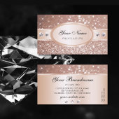 ノーブルバラゴールデングリッタースターズダイヤモンドクラシック 名刺